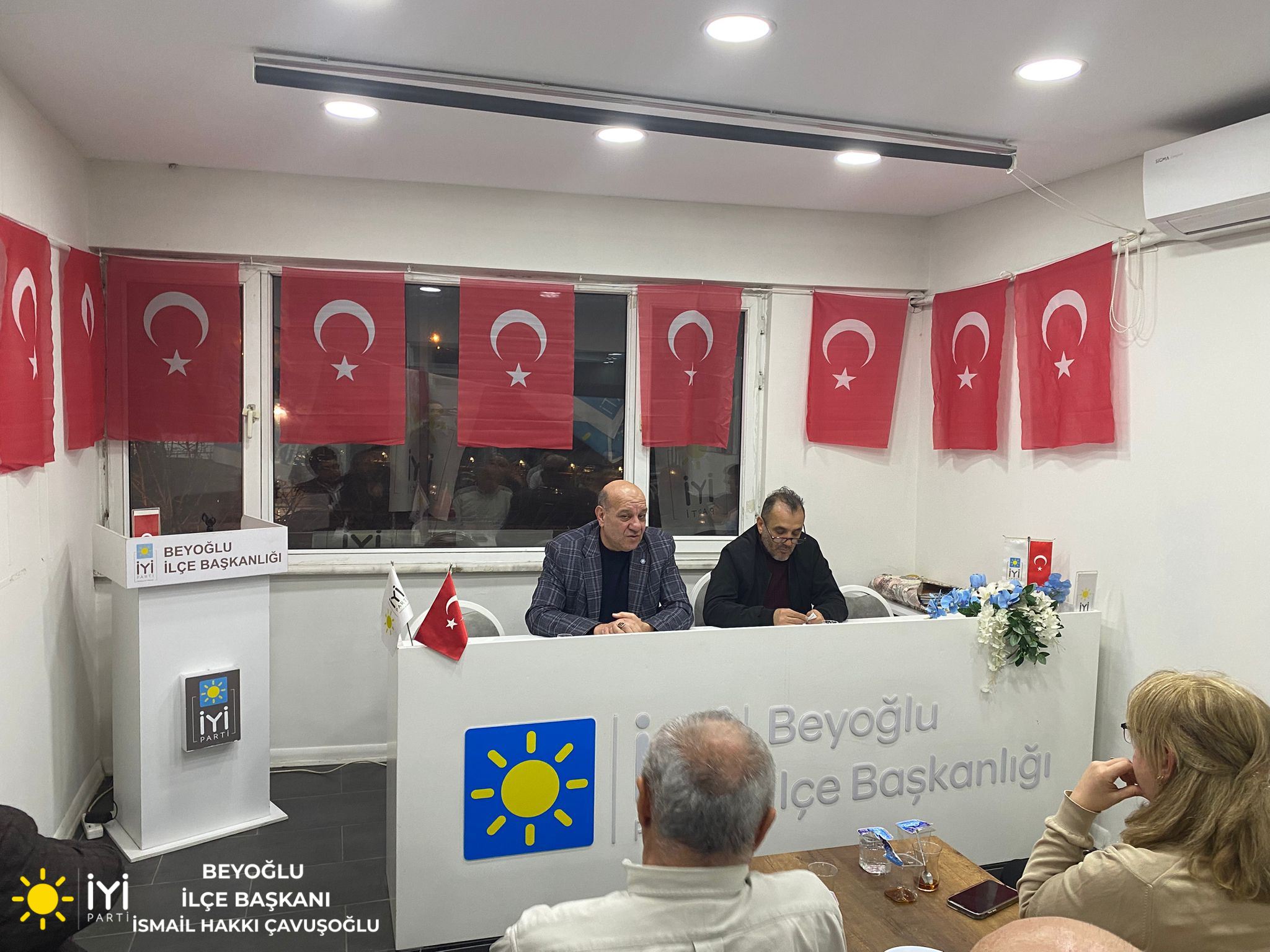 İYİ Parti Beyoğlu İlçe Başkanlığı’nda Şubat Ayı Teşkilat Toplantısı Gerçekleştirildi
