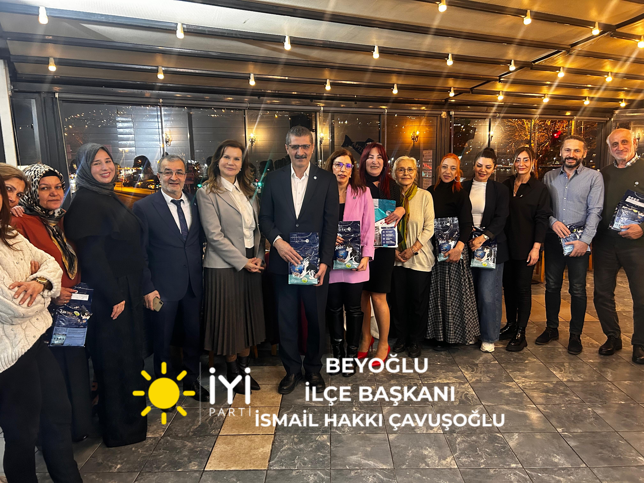 İYİ Parti İstanbul İl Başkanlığı Hayvan Hakları Başkanlığı Tanıtım Programına Beyoğlu Teşkilatımız da Katıldı