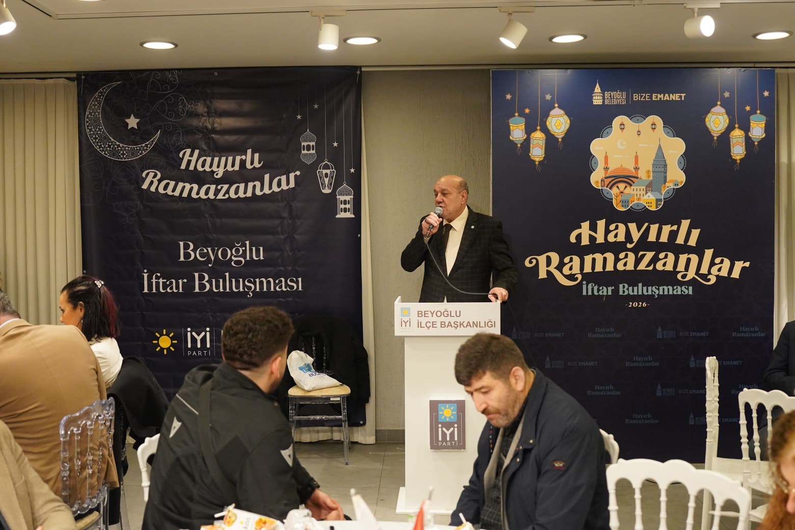 İYİ Parti Beyoğlu İlçe Başkanlığı İftar Programı Gerçekleştirildi