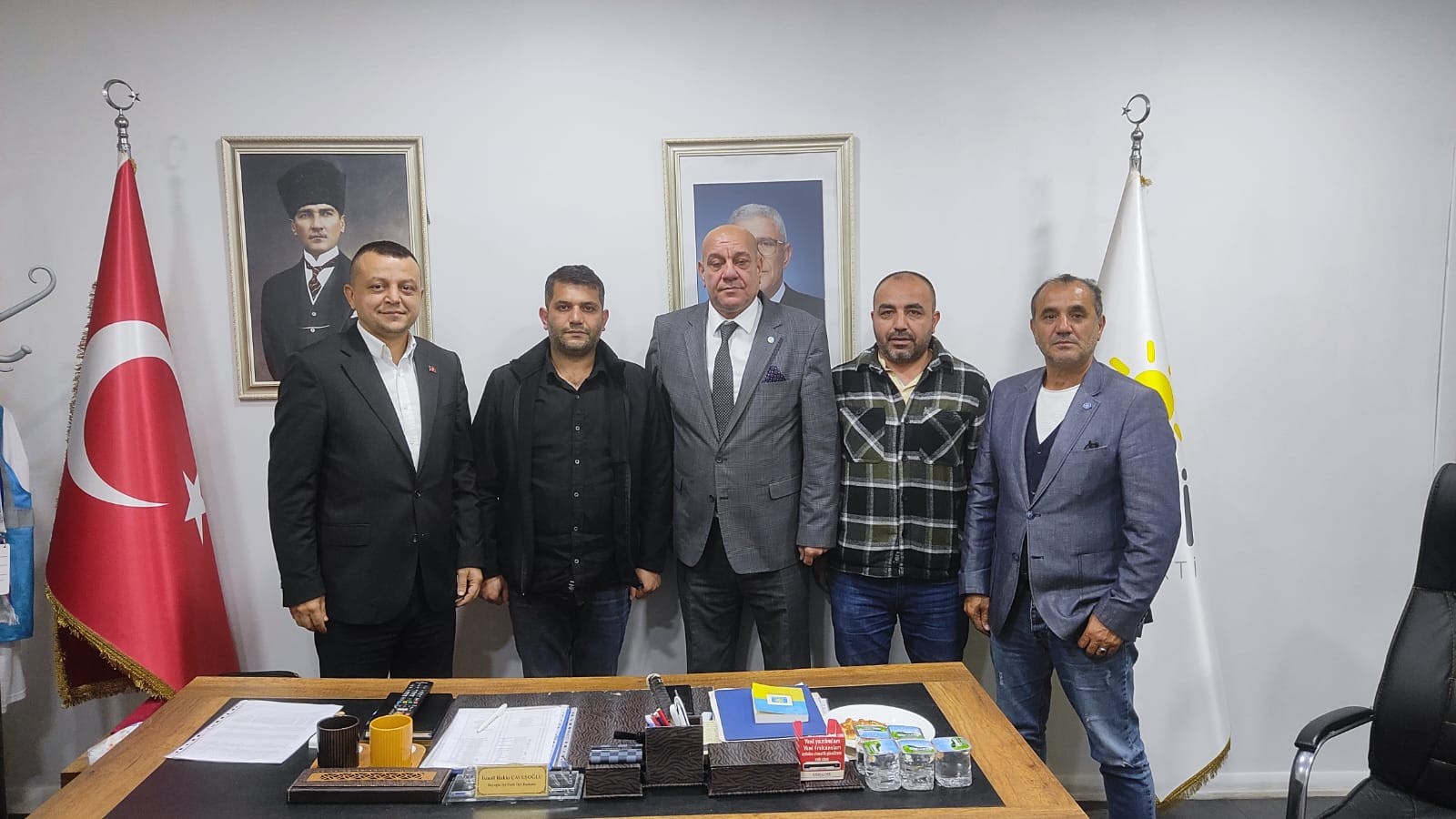 Alucraspor Yönetiminden İYİ Parti Beyoğlu İlçe Başkanlığı’na Hayırlı Olsun Ziyareti