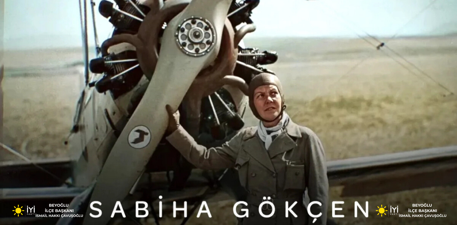 Sabiha Gökçen Anma Günü Mesajı – Dünyanın İlk Kadın Savaş Pilotunu Saygıyla Anıyoruz